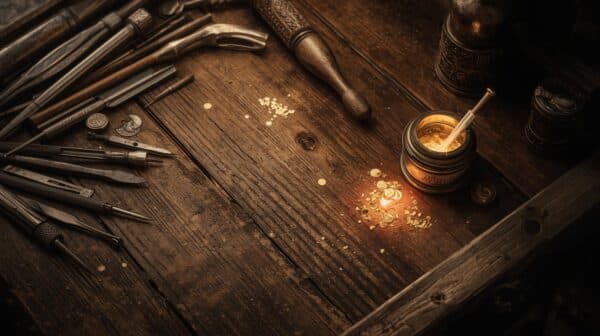 Автентично златарско бюро – традиционна изработка на златни бижута